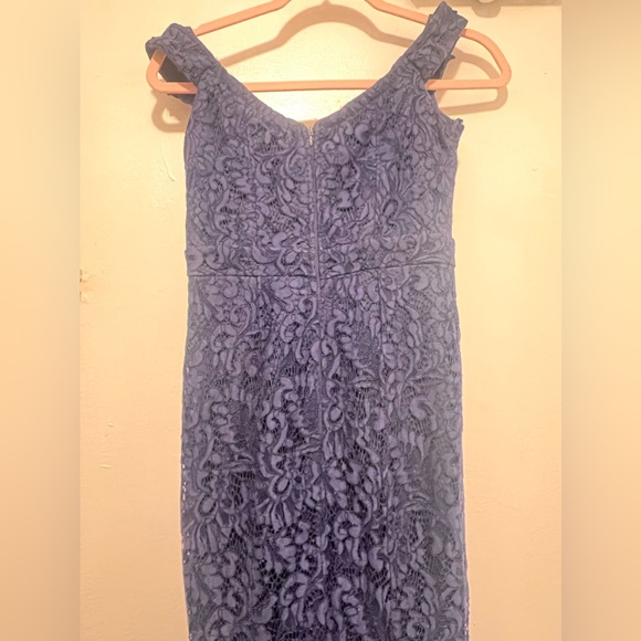 Maxi Navy Evening Dress - Picture 11 of 11